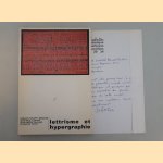 Lettrisme et hypergraphie *with SIGNED letter*
Gerard-Philippe Broutin e.a.
€ 45,00 Lettrisme et hypergraphie *with SIGNED letter*
Gerard-Philippe Broutin e.a.
€ 45,00