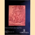 Adriaen van Ostade's etched Copper Plates door Christie's Amsterdam