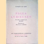 Pages curieuses, recueillies et préfacées par Balkis. Illustration de Maurice L'Hoir
Marquis de Sade
€ 10,00 Pages curieuses, recueillies et préfacées par Balkis. Illustration de Maurice L'Hoir
Marquis de Sade
€ 10,00