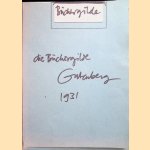 Die Büchergilde Jahrgang 1931: Heft 1 bis 12
Erich Knauf
€ 20,00 Die Büchergilde Jahrgang 1931: Heft 1 bis 12
Erich Knauf
€ 20,00