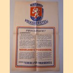 Nederland's Volksherstel: Proclamatie
Poster WO II
€ 25,00
