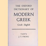 The Oxford dictionary of modern Greek: Greek-English
J.T. Pring
€ 8,00 The Oxford dictionary of modern Greek: Greek-English
J.T. Pring
€ 8,00