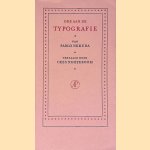Ode aan de typografie
Pablo Neruda
€ 6,00 Ode aan de typografie
Pablo Neruda
€ 6,00