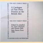 A Catalogue of Fine Press Printers in the British Isles
Tom Colverson e.a.
€ 9,00 A Catalogue of Fine Press Printers in the British Isles
Tom Colverson e.a.
€ 9,00