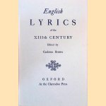 English Lyrics of the XIIIth Century
Carleton Brown
€ 12,50 English Lyrics of the XIIIth Century
Carleton Brown
€ 12,50