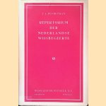 Repertorium der Nederlandse Wijsbegeerte door J.J. Poortman