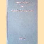 Verspreid werk cvan Prof.mr. H.C.F. Schoordijk door H.C.F. Schoordijk