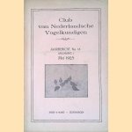 Club van Nederlandsche Vogelkundigen: Jaarbericht No. 15, aflevering 1, Mei 1925 door Dr. C. Eykman