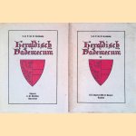 Heraldisch vademecum: wapenkundig register van de meest voorkomende heraldische benamingen, termen, figuren enz (2 delen) door J.C.P.W.A. Steenkamp