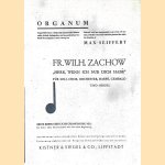 Herr, wenn ich nur dich habe: für Soli, Chor, Orchester, Harfe, Cembalo und Orgel door Friedrich Wilhelm Zachow