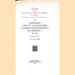 Supplieken gericht aan de pausen Clemens VI, Innocentius VI en Urbanus V 1342-1366
R.R. Post
€ 45,00 Supplieken gericht aan de pausen Clemens VI, Innocentius VI en Urbanus V 1342-1366
R.R. Post
€ 45,00