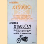 Yamaha XT500(C): Service Manual = Manuel d'Entretien = Wartungsanleitung (2 volumes) door Yamaha Motor Co.