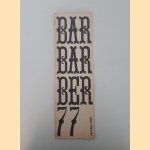 Barbarber 77: Tijdschrift voor teksten door J. Bernlef e.a.