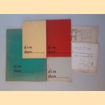 Dimdom: een verzameling niutanistische poëzie en proza; Dimdom: algemeen kultureel periodiek (6 afleveringen)
Luis Colbert e.a.
€ 120,00 Dimdom: een verzameling niutanistische poëzie en proza; Dimdom: algemeen kultureel periodiek (6 afleveringen)
Luis Colbert e.a.
€ 120,00