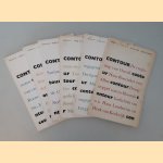 Contour: Tweemaandelijks Tijdschrift (6 nummers) door Bert - en anderen Jansma