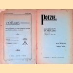 Poëzie: Maandschrift voor jongeren, gewijd aan Nederlandsche verskunst (2 afleveringen) door David Moolenaar e.a.