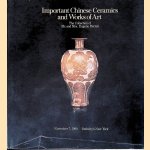 Important Chinese Ceramics and Works of Art. The Collection of Mr. and Mrs. Eugene Bernat. door Sotheby's