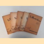 De litteraire Revue: Algemeen maandblad voor dicht- en prozakunst (5 afleveringen) door Jan H. Eekhout e.a.