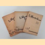 De litteraire Revue: Algemeen maandblad voor dicht- en prozakunst (3 afleveringen) door Jan H. Eekhout e.a.