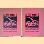De tijd: algemeen Vlaamsch letterkundig maandschrift (2 afleveringen) door Edmond van Offel e.a.