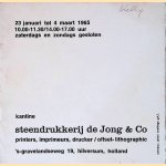 Afdrukken van houten letters uit de verzameling van Kelly
Willemijn Brattinga-Kooy e.a.
€ 45,00 Afdrukken van houten letters uit de verzameling van Kelly
Willemijn Brattinga-Kooy e.a.
€ 45,00