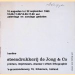 Een programma van geuren
Willemijn Brattinga-Kooy e.a.
€ 45,00 Een programma van geuren
Willemijn Brattinga-Kooy e.a.
€ 45,00
