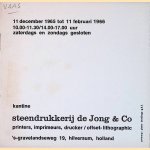 Een fase in vazen 1895-1925
Willemijn Brattinga-Kooy e.a.
€ 45,00 Een fase in vazen 1895-1925
Willemijn Brattinga-Kooy e.a.
€ 45,00