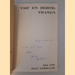 Vijf en dertig tranen *GESIGNEERD* door Ida Vos e.a. Vijf en dertig tranen *GESIGNEERD* door Ida Vos e.a.
