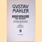 Kinder-Totenlieder von Rückert für eine Singstimme mit Klavier oder Orchester
Gustav Mahler
€ 9,00 Kinder-Totenlieder von Rückert für eine Singstimme mit Klavier oder Orchester
Gustav Mahler
€ 9,00