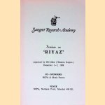 Seminar on "Riyaz" organised by ITC-SRA (Western Region) December 3-5, 1999
Suvarnalata Rao e.a.
€ 15,00 Seminar on "Riyaz" organised by ITC-SRA (Western Region) December 3-5, 1999
Suvarnalata Rao e.a.
€ 15,00