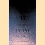 Als zodanig niet herkenbaar, is dat duidelijk ?
Moniek Toebosch
€ 15,00 Als zodanig niet herkenbaar, is dat duidelijk ?
Moniek Toebosch
€ 15,00