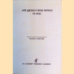 Amir Khusrau's Prose Writings on Music door Prem Lata Sharma e.a.