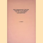 Enige beschouwing over het voorkomen en de therapie van de industriële loodvergiftiging door J. de Bruin