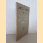 Wat blijft komt nooit terug: eigen en andermans gedichten  *GESIGNEERD* door J. Eijkelboom