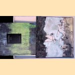 Remco Dikken: Schilder *met GESIGNEERD schilderijtje* door Jet van der Sluis