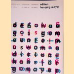 Publikaties van de Edition Hansj&ouml;rg Mayer en werk van Hansj&ouml;rg Mayer = Publikationen der Edition Hansj&ouml;rg Mayer und arbeiten von Hansj&ouml;rg Mayer = Publications by Edition Hansj&ouml;rg Mayer and works by Hansj&ouml;rg Mayer door Hansj&ouml;rg Mayer e.a.