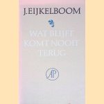 Wat blijft komt nooit terug: eigen en andermans gedichten door J. Eijkelboom