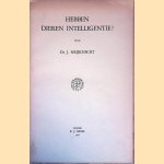 Hebben dieren intelligentie? door Dr. J. Meijknecht