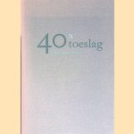 40x Toeslag
Christiaan de Moor
&euro;&nbsp;6,00