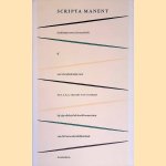 Scripta manent: drukletters over schoonschrift of een vriendenboekje van collega's aangeboden aan drs. A.R.A. Croiset van Uchelen bij zijn afscheid als hoofdconservator van de Universiteitsbibliotheek Amsterdam door Piet Visser