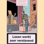 Lezen werkt zeer verslavend: mapje met 12 ansichtkaarten door Joost Swarte