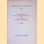De drukkunst der Late Middeleeuwen en op de drempel van de Gouden Eeuw door L. Ronner
