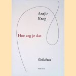 Hoe zeg je dat: gedichten door Antjie Krog