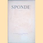Spoinde: po&eacute;sies door Jean de Sponde