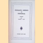 Feuillets in&eacute;dits de Stendhal door Marcel A. Ruff