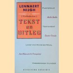 Tekst en uitleg: Liedteksten 1964-1990
Lennaert Nijgh
&euro;&nbsp;10,00