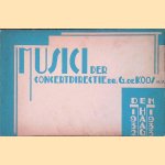 Musici der Concertdirectie Dr. G. de Koos: seizoen 1932-1933 door Dr. G. de Koos