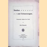 Studien und Erinnerungen: Gesammelte Aufs&auml;tze &uuml;ber Musik door Otto Klauwell