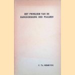 Het probleem van de rangschikking der psalmen door C.Th. Niemeyer