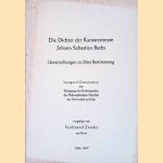 Die Dichter der Kantatentexte Johann Sebastian Bachs:  Untersuchungen zu ihrer Bestimmung
Ferdinand Zander
&euro;&nbsp;15,00